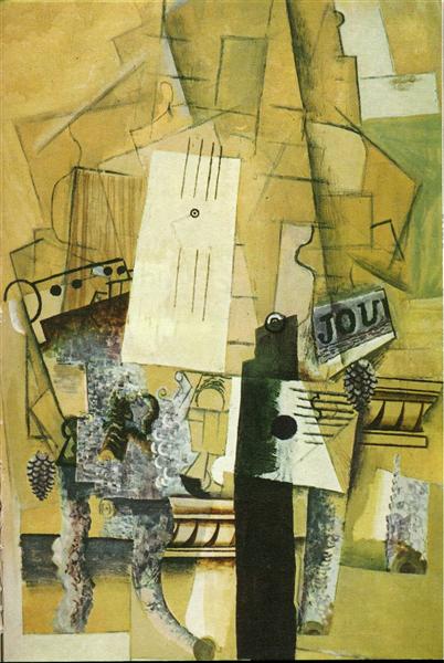 Pablo Picasso Classical Oil Painting Pedestal Le Gueridon